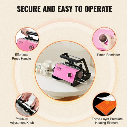 VEVOR Mug Heat Press Machine – 11–30oz Tumbler & Cup Sublimation Press