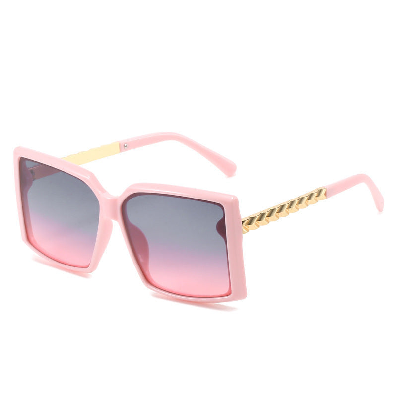 Catwalk-Inspired Light Luxury Sunglasses – Simple, Stylish Fashion Eyewear