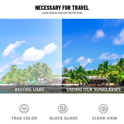 Retro Luxury Sunglasses – Fashionable Outdoor Eyewear