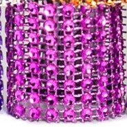 Net Drill Napkin Ring – Elegant Rhinestone-Inspired Holder for Hotel & Formal Table Settings