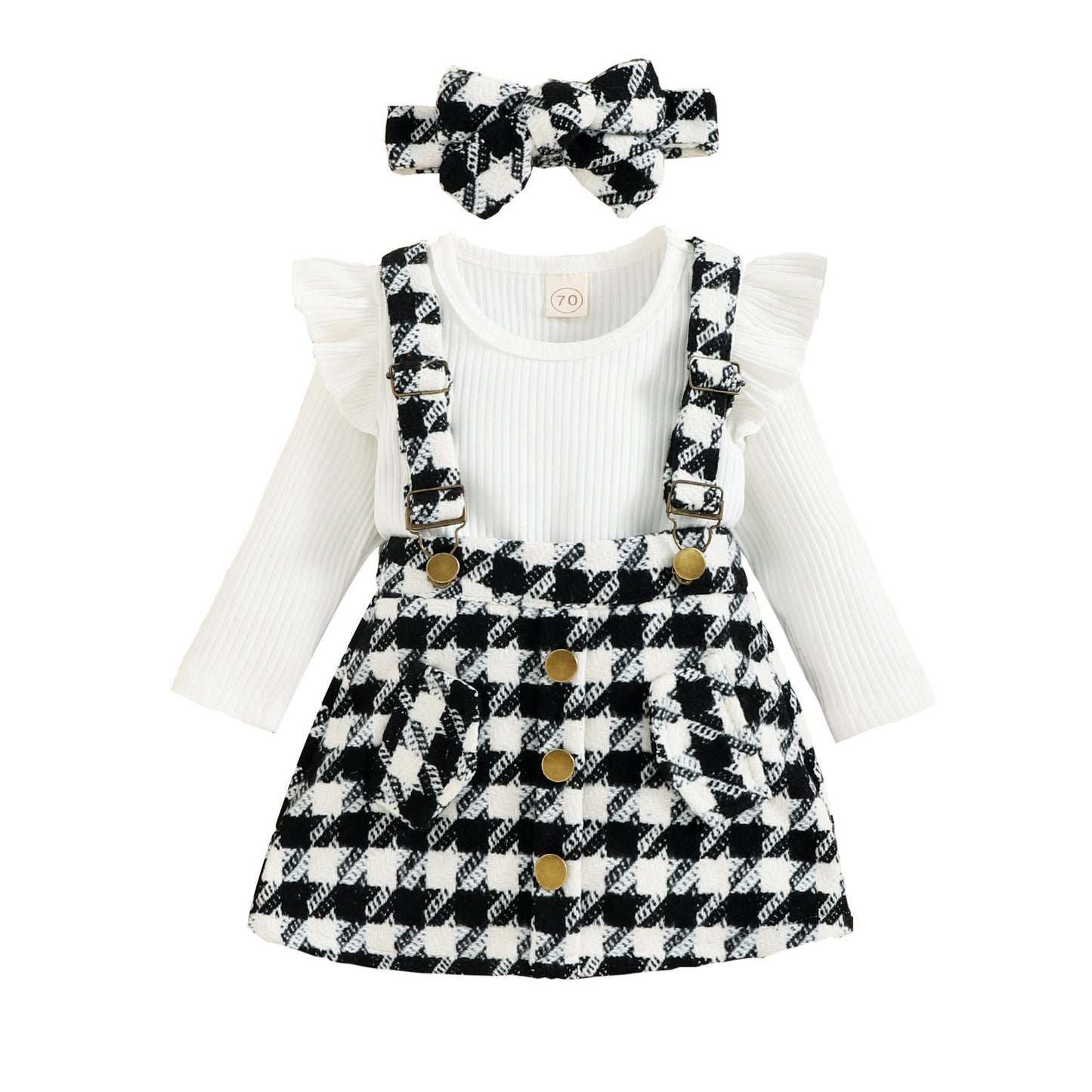 Fashion 2-Piece Printed Skirt Set