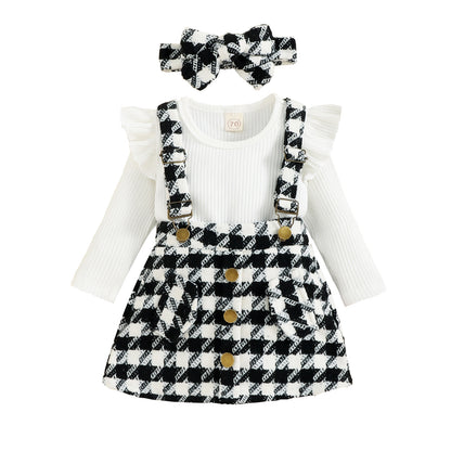 Fashion 2-Piece Printed Skirt Set