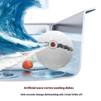 Smart Wireless Wave-Making Dishwashing Ball
