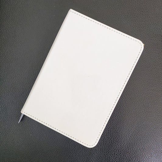 A6 Blank PU Leather Notebook Sublimation