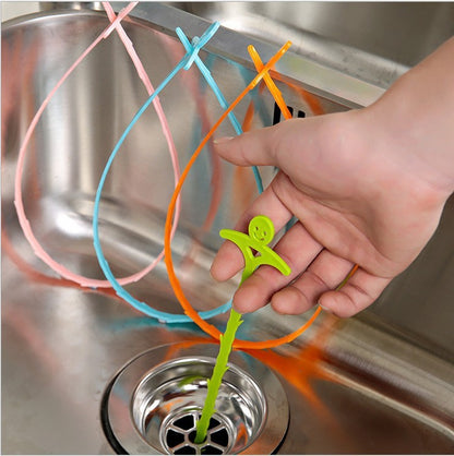 EasyReach Pipe Cleaner Hook – Clog Remover for Kitchen & Bathroom Drains