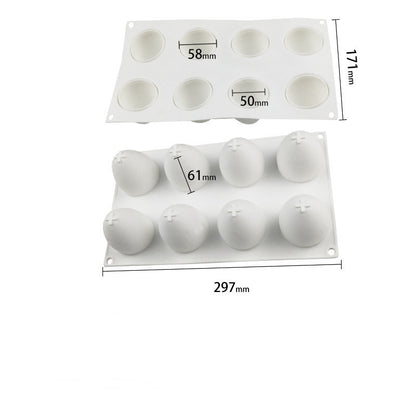 Easter Egg Silicone Mold – Non-Stick Baking & Craft Mold for Chocolates, Candies & Treats