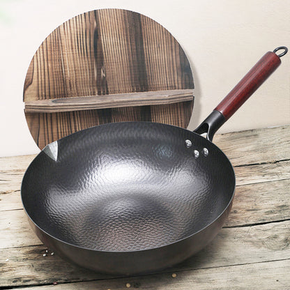 High Temperature Resistance Iron Wok Cooking Pan