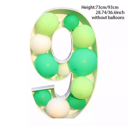 Giant Birthday Balloon Box – Decorative Balloon-Fill Display for Birthday Parties