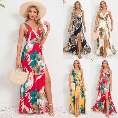 Fleur Essence V-Neck Dress
