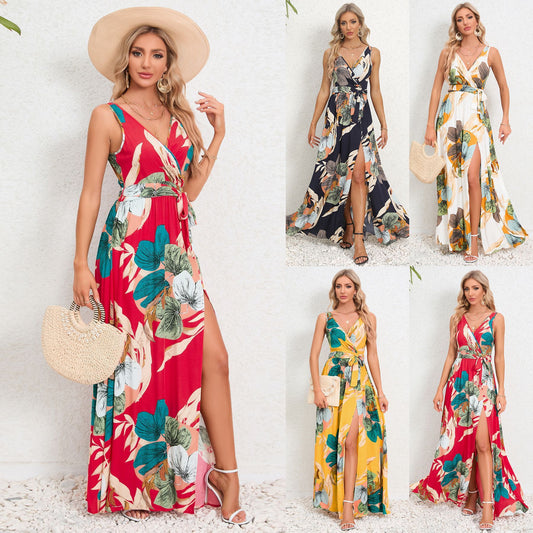 Fleur Essence V-Neck Dress