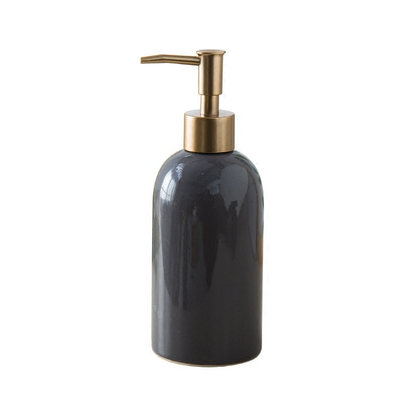 Bathroom Creative Ceramic Perfume Shower Gel Bottle