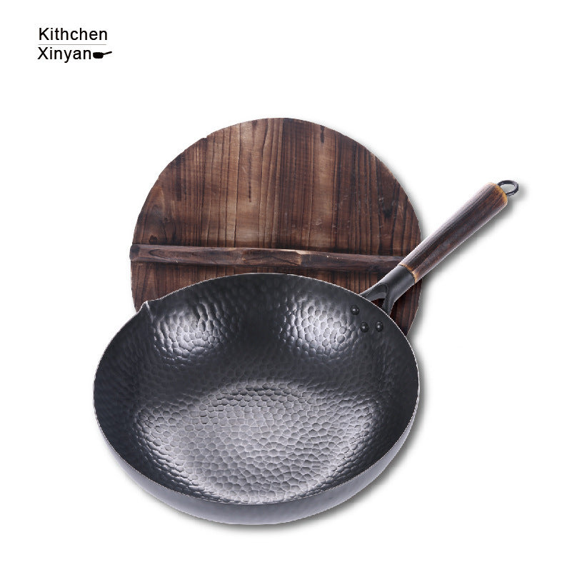 High Temperature Resistance Iron Wok Cooking Pan