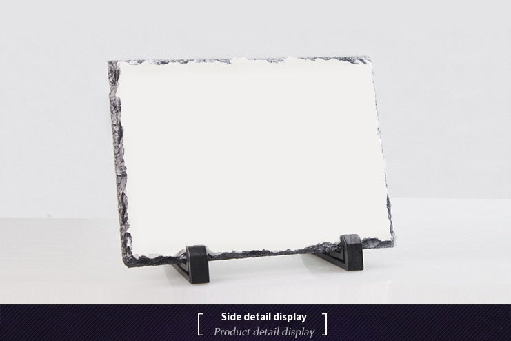 Natural Slate for Thermal Transfer Printing – Sublimation Photo Rock Slate Plaque