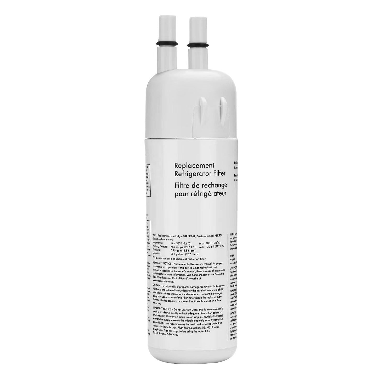 EDR1RXD1 Refrigerator Water Filter – Replacement Filter Element for Clean, Fresh-Tasting Water