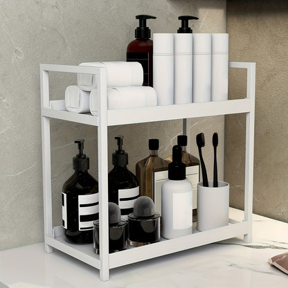 Bathroom & Kitchen Rack for Cosmetics, Spice Jars, and Coffee Bar