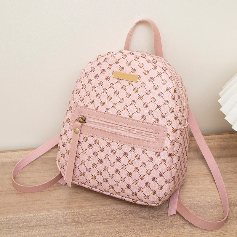 Sequin Decorative Dotted Prints Backpack