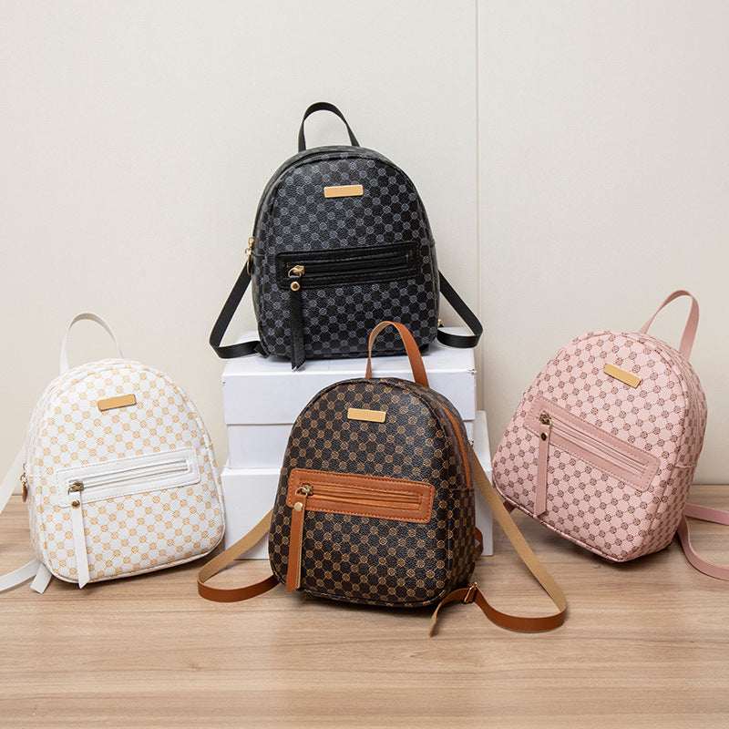 Sequin Decorative Dotted Prints Backpack