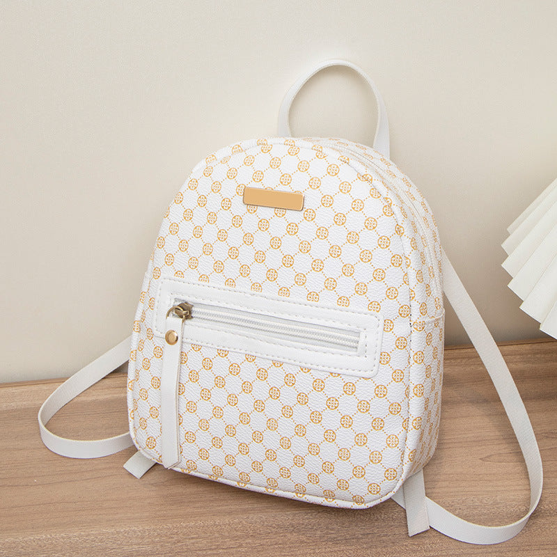 Sequin Decorative Dotted Prints Backpack