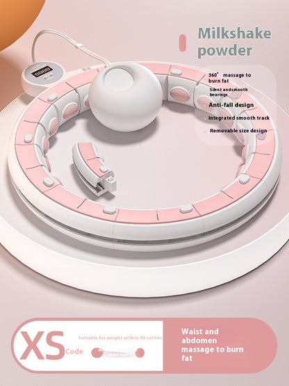 Intelligent Hula Hoop – Smart Weighted Fitness Hoop for Abdominal Compression & Fat Burning