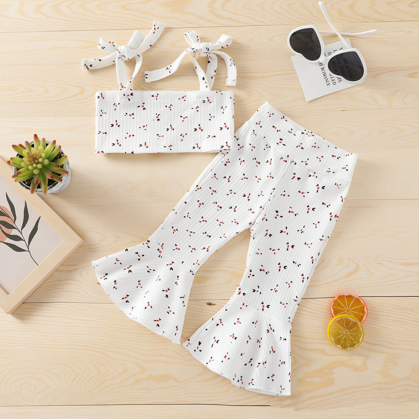 Summer Fashion Girls Floral Set