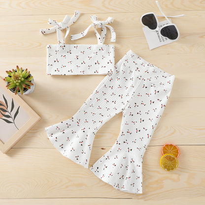 Summer Fashion Girls Floral Set