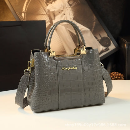Fashion Print Handbag – Light Luxury Style with Elegant Design
