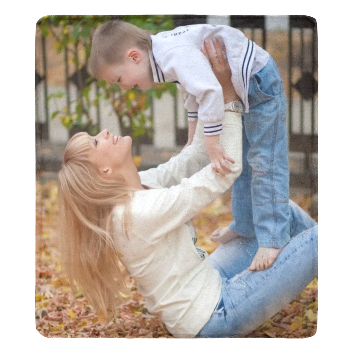 Mommy & Son Keepsake Ultrasoft Microfleece Blanket 70" x 80"
