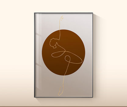 Botanical Canvas Wall Art – Plant Leaf Prints for Home Décor