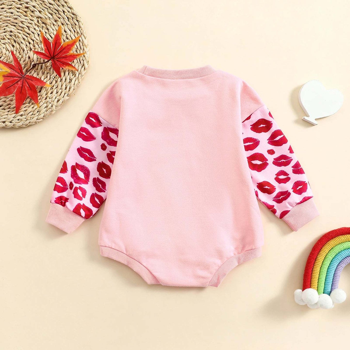 Burn Book Pink Printed Romper
