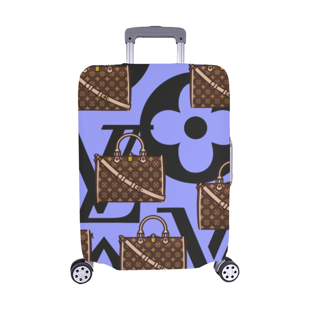 Monogram Luggage Cover (22"-25") – Custom Stretchable Suitcase Protector