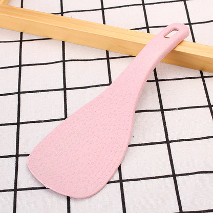 Creative Wheat Straw Rice Spoon – Eco-Friendly Non-Stick Spoon for Kitchen Use
