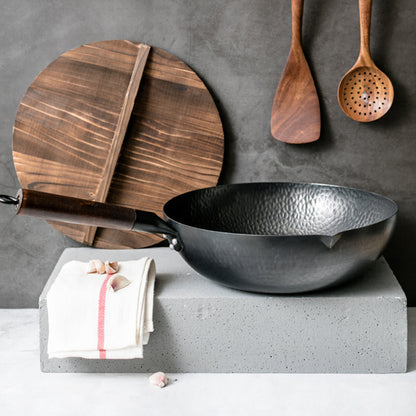 High Temperature Resistance Iron Wok Cooking Pan