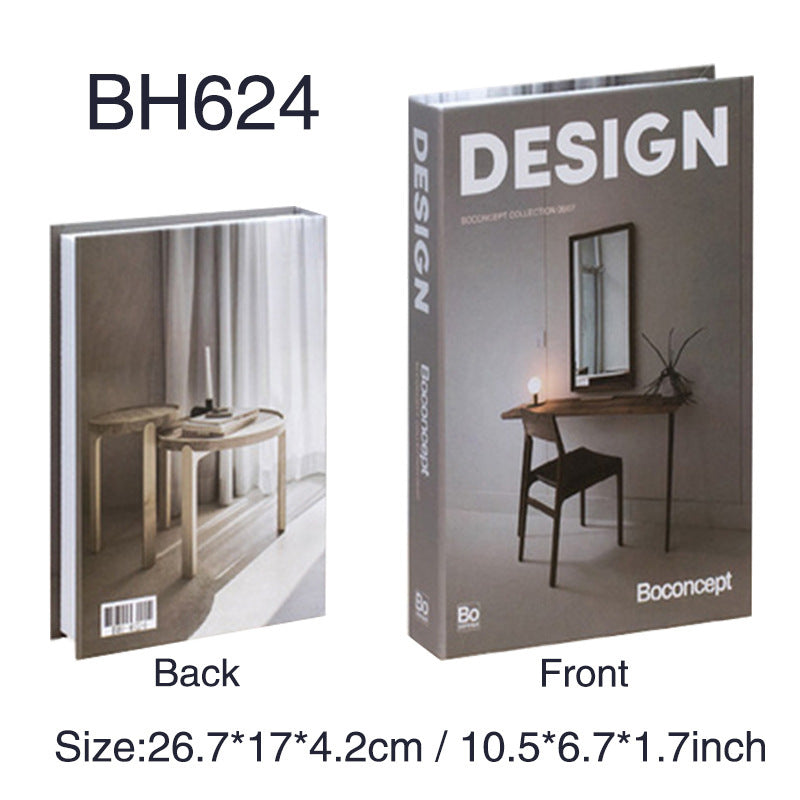 Fashion Decorative Prop Books – Simple Style Magazine Ornaments for Home or Office