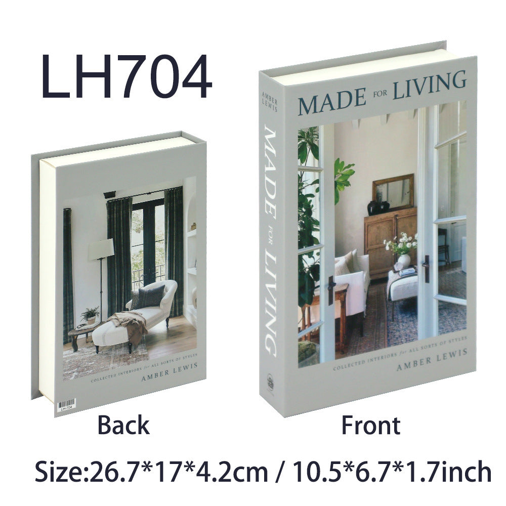Fashion Decorative Prop Books – Simple Style Magazine Ornaments for Home or Office