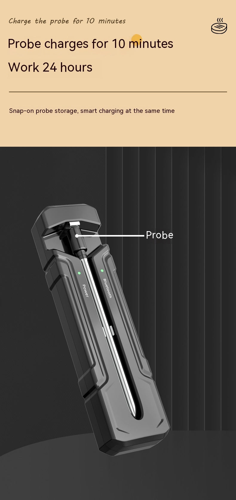 TempMate Pro – Wireless Kitchen Oven Thermometer