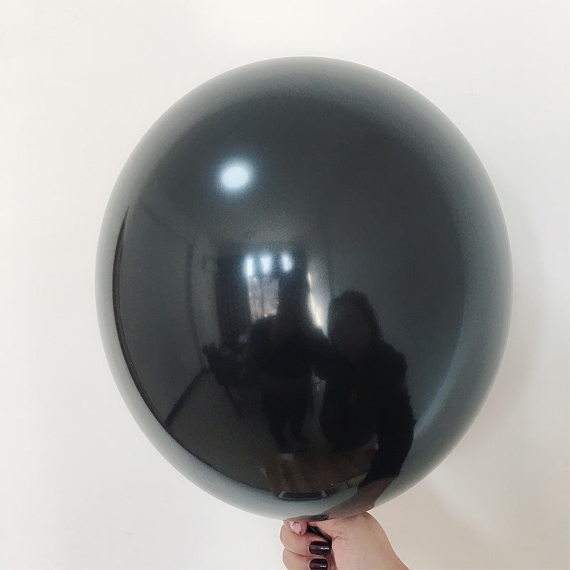 Black Gender Reveal Balloon – “Boy or Girl?” Confetti Balloon for Baby Shower Reveal
