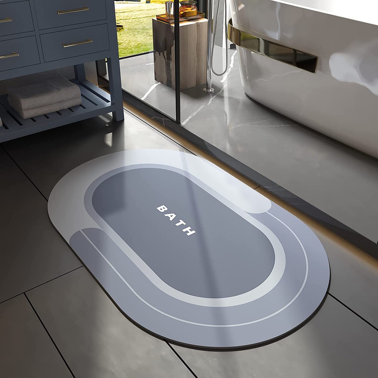 VelvaStep – Home Fashion Non-Slip Bathroom Mat