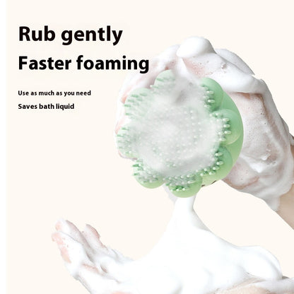 Silicone Pet Bath Massage Comb