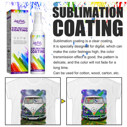 Sublimation Coating Spray Clothing for Heat Transfer Printing