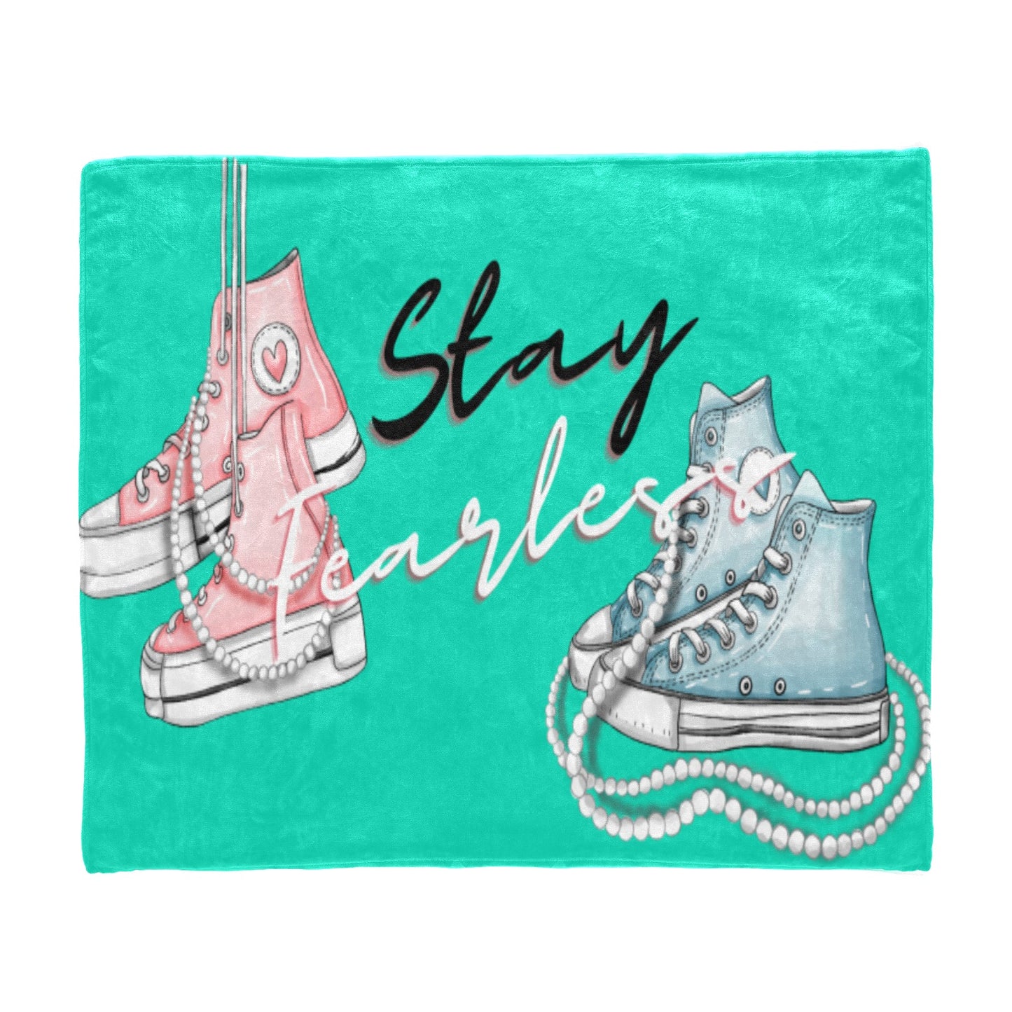 Ultrasoft Stay Fearless Microfleece Blanket 60" x 50"