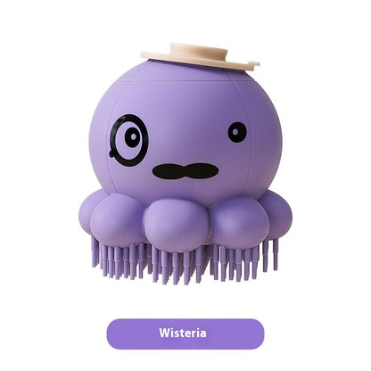 Silicone Pet Bath Massage Comb