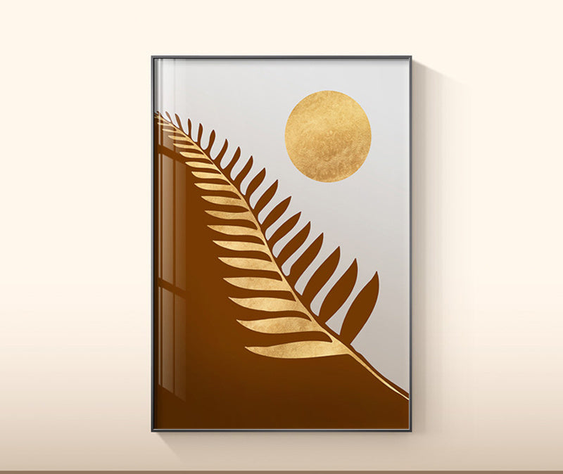 Botanical Canvas Wall Art – Plant Leaf Prints for Home Décor