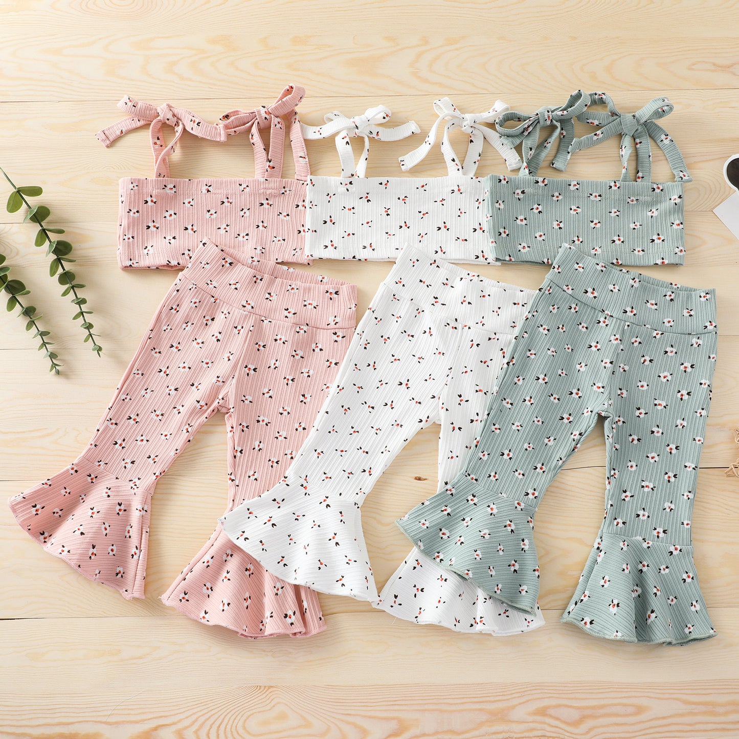 Summer Fashion Girls Floral Set
