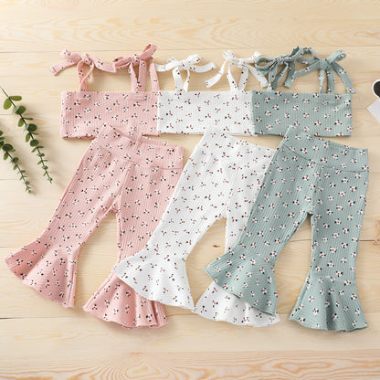 Summer Fashion Girls Floral Set