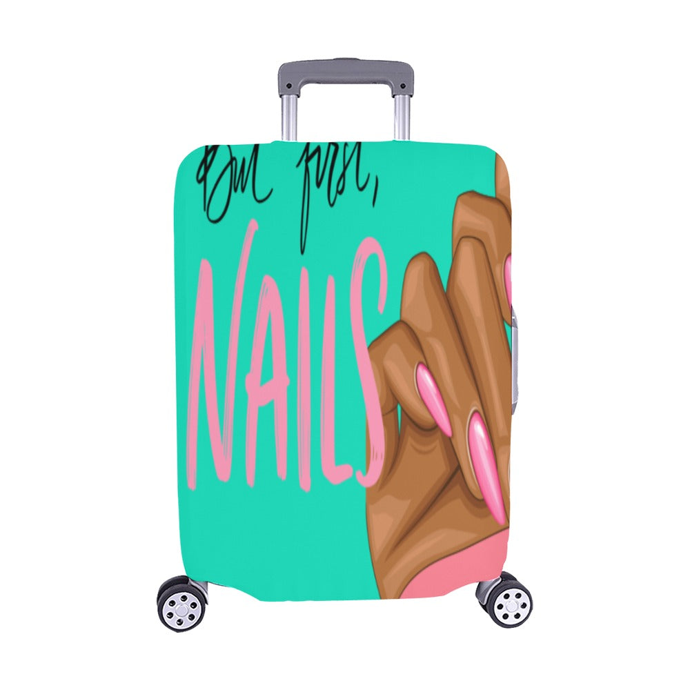 But First Nails Luggage Cover 22'-25"