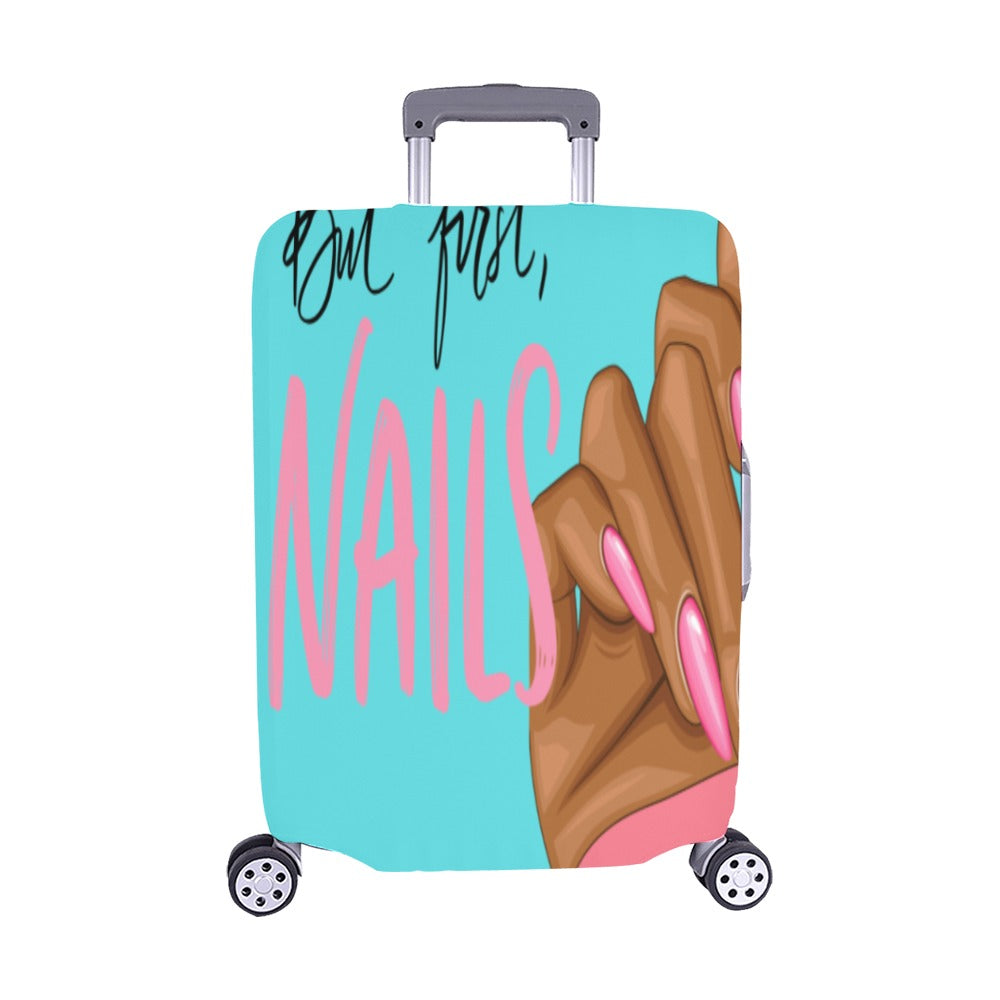But First Nails Luggage Cover 22'-25"