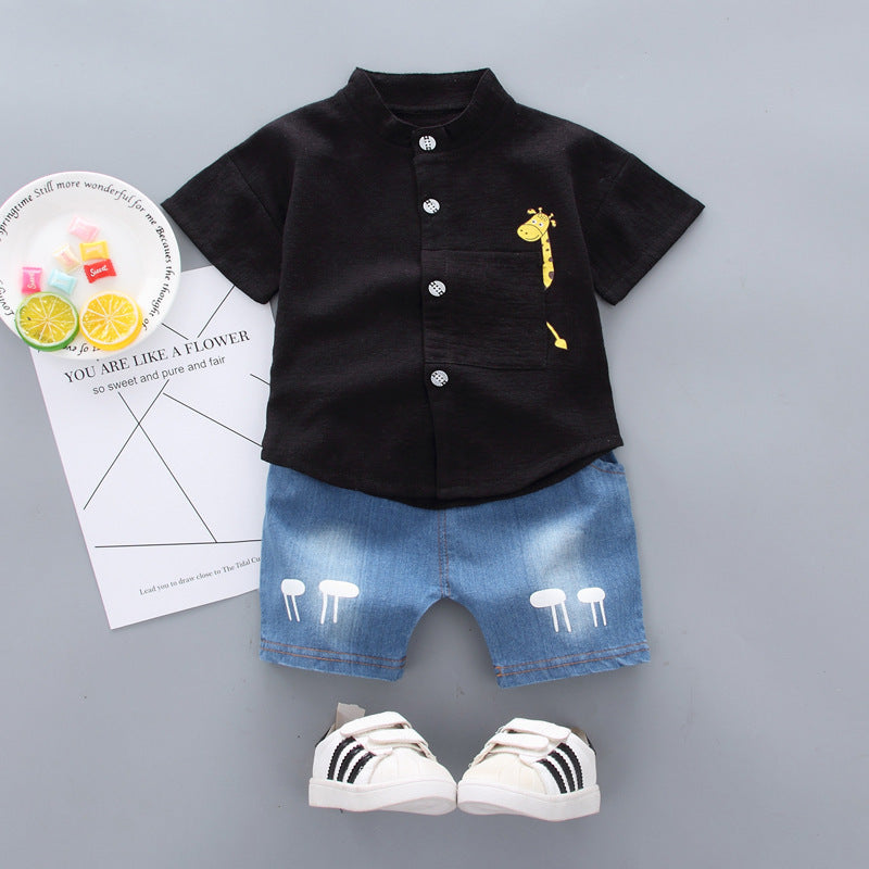 Baby Boy Giraffe Set