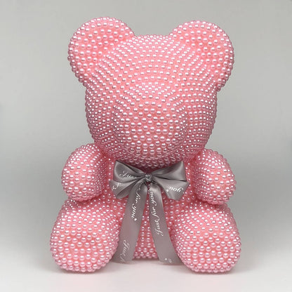 Pearl Foam Bear Decor