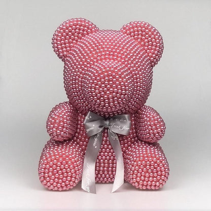 Pearl Foam Bear Decor