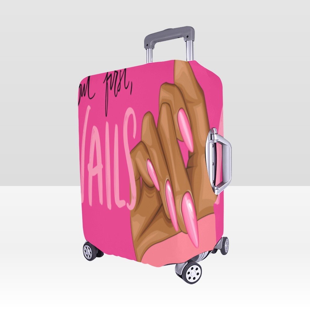 But First Nails Luggage Cover 22'-25"